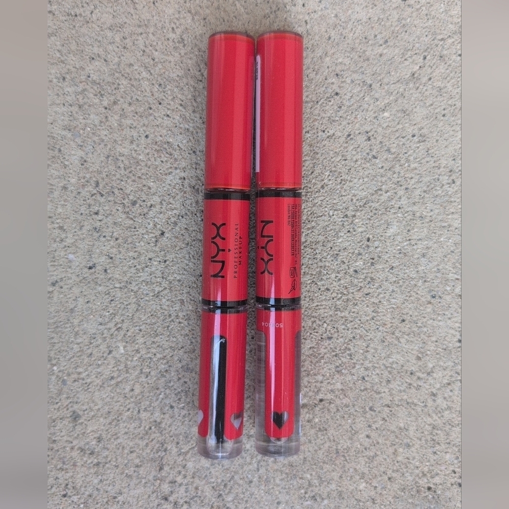 NYX Professional Makeup Shine Loud Long Lasting Lip Shine Lip Gloss -2 Pc Bundle